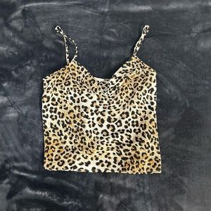 Cheetah print top